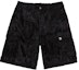 Buy シュプリーム グッドイナフ クラッシュド レーヨン カーゴショーツ ブラック