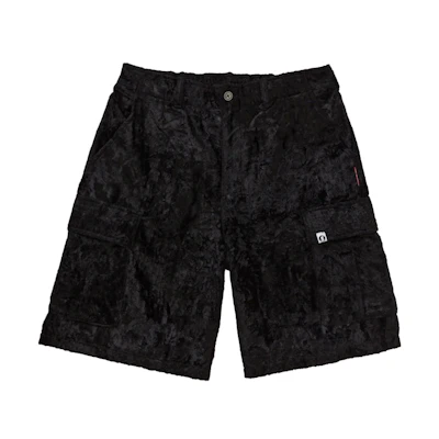 Supreme GOODENOUGH Crushed Rayon Cargo Short Black