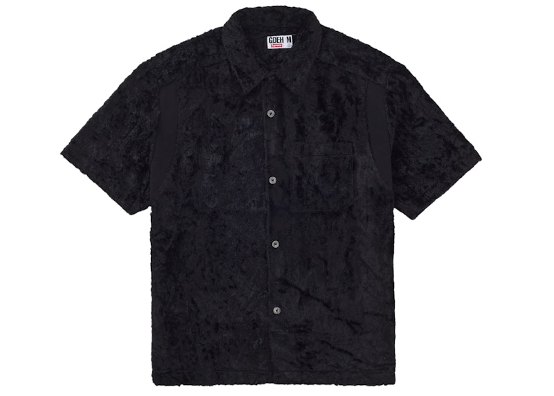 Supreme GOODENOUGH Crushed Rayon S/S Shirt Black