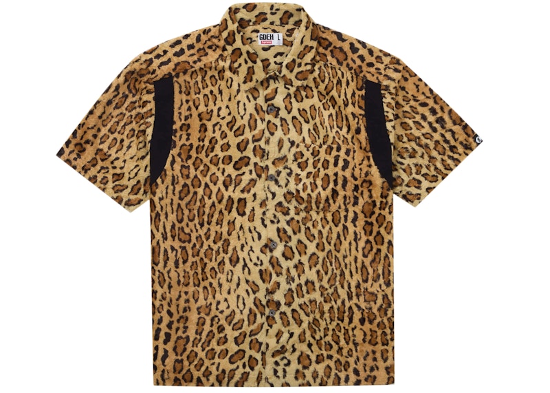 Supreme GOODENOUGH Crushed Rayon S/S Shirt Leopard