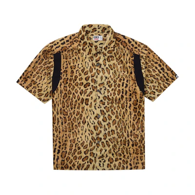 Supreme GOODENOUGH Crushed Rayon S/S Shirt Leopard