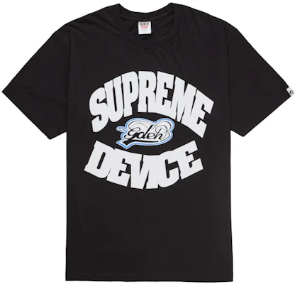 Supreme GOODENOUGH Device Tee Black Buy Supreme GOODENOUGH Device Tee Black