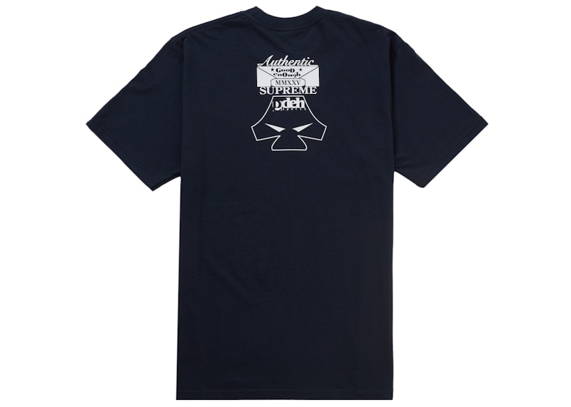 Supreme GOODENOUGH Device Tee Navy 圖 2
