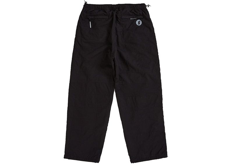 Lookbook シュプリーム グッドイナフ パッチワーク フルジップ トラックパンツ ブラック