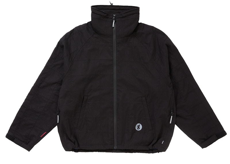Supreme GOODENOUGH Patchwork Hooded Jacket Black 圖 2