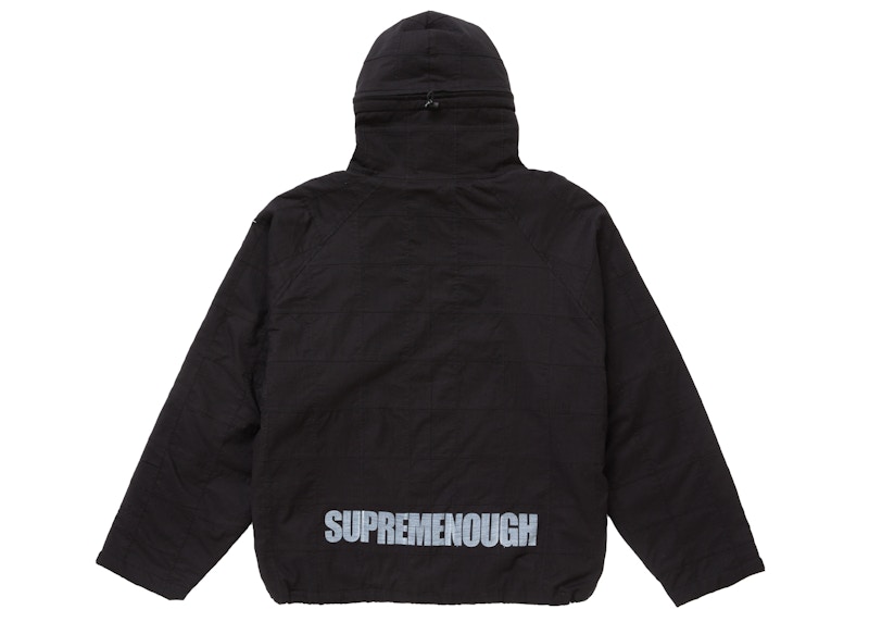 Supreme GOODENOUGH Patchwork Hooded Jacket Black 圖 3