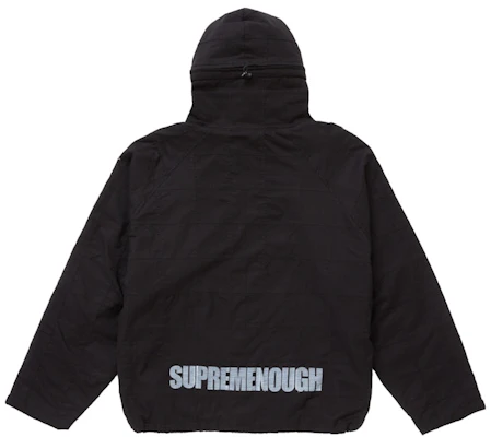 Chaqueta con Capucha Supreme GOODENOUGH Patchwork Negra. Lookbook Chaqueta con Capucha Supreme GOODENOUGH Patchwork Negra.