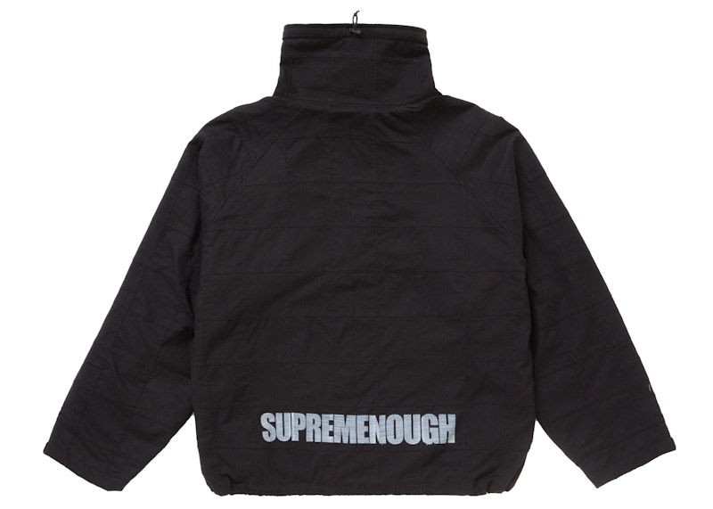 Supreme GOODENOUGH Patchwork Hooded Jacket Black 圖 4