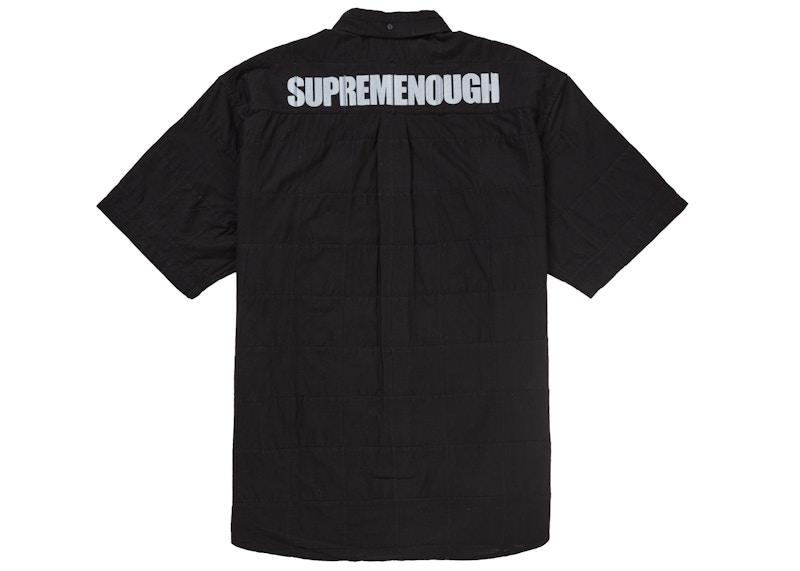 Supreme GOODENOUGH Patchwork S/S Shirt Black 圖 2
