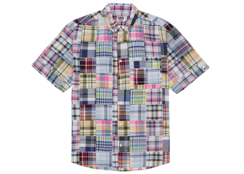 Supreme GOODENOUGH Patchwork S/S Shirt Multicolor