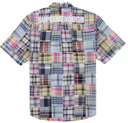 Supreme GOODENOUGH Patchwork S/S Shirt Multicolor Order Supreme GOODENOUGH Patchwork S/S Shirt Multicolor