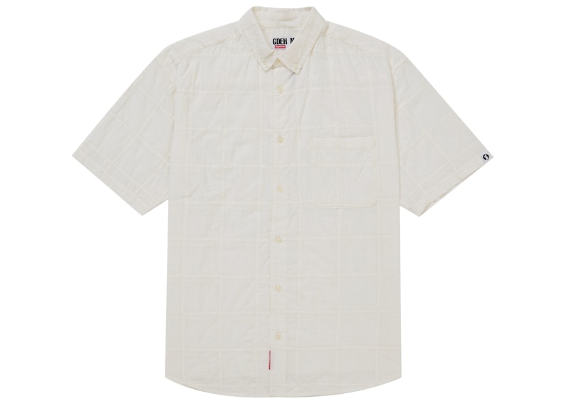 Supreme GOODENOUGH Patchwork S/S Shirt White