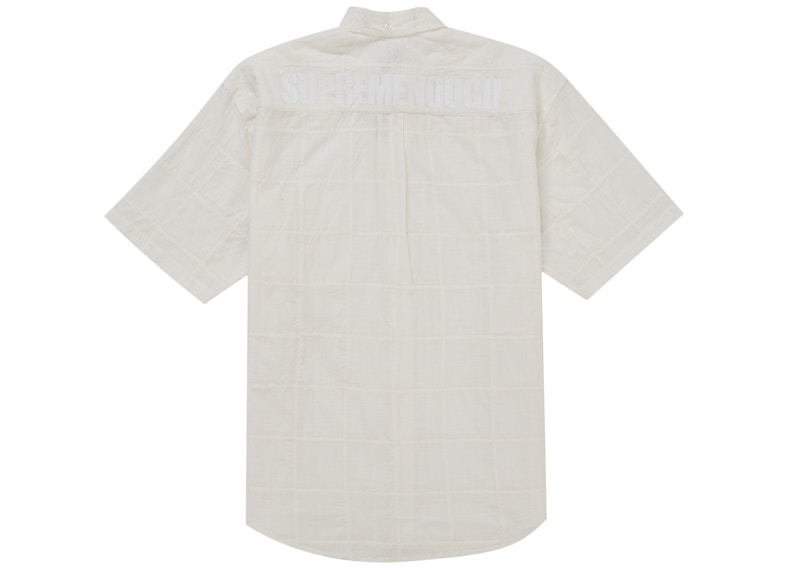 Supreme GOODENOUGH Patchwork S/S Shirt White 圖 2