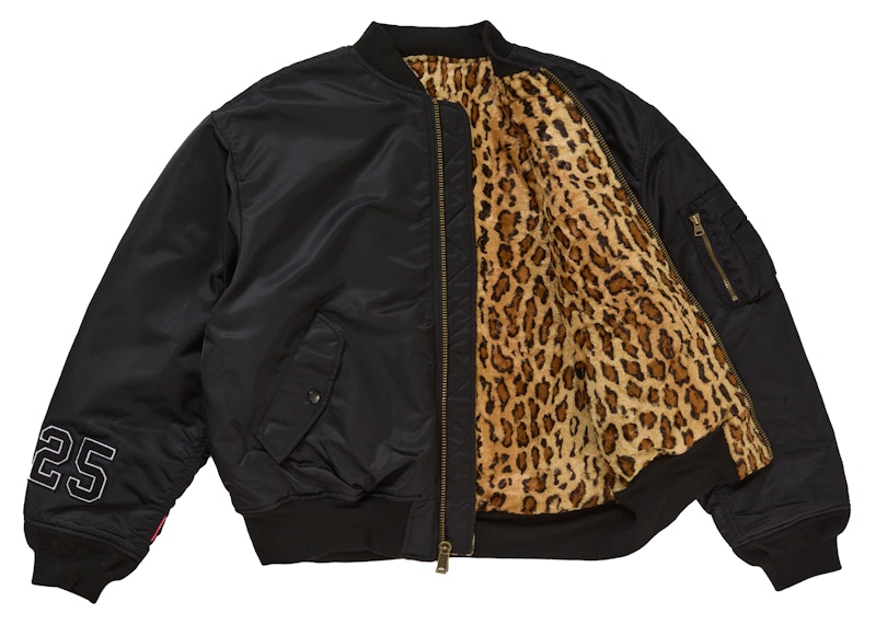 Supreme GOODENOUGH Reversible MA-1 Black 圖 2