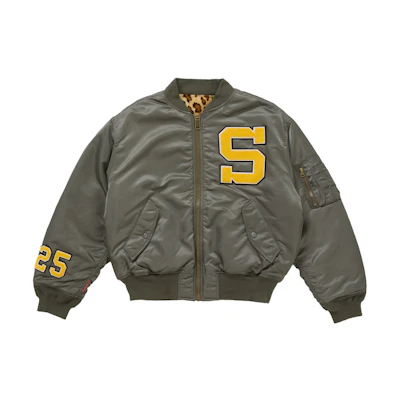 Supreme GOODENOUGH Reversible MA-1 Olive