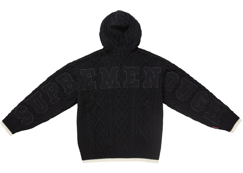 Supreme GOODENOUGH Zip Up Hooded Sweater Black 圖 2