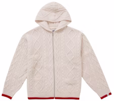 Supreme GOODENOUGH Zip Up Hooded Sweater Natural Supreme GOODENOUGH Zip Up Hooded Sweater Natural