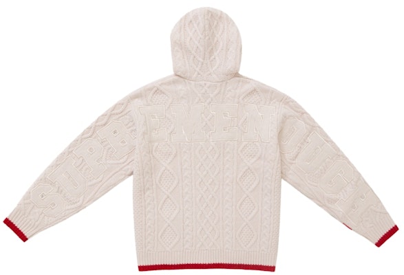 Supreme GOODENOUGH 拉鍊連帽毛衣 自然色 Order Supreme GOODENOUGH 拉鍊連帽毛衣 自然色