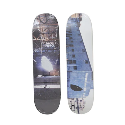 Supreme Gordon Matta Clark Skateboard Deck Set Multicolor