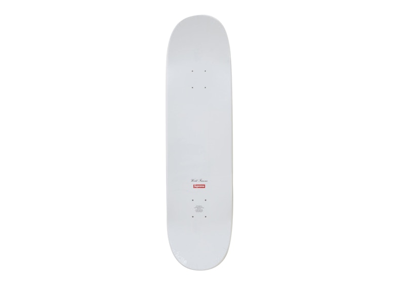 Order Supreme Gordon Matta Clark Skateboard Deck White