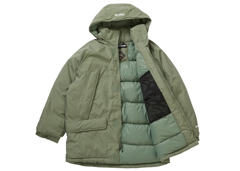 Supreme GTX 700-Fill Down Parka (FW20) Light Olive 圖 2