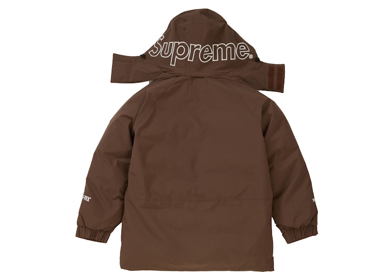Supreme GTX 700 ‘Fill Down Parka Brown 圖 3