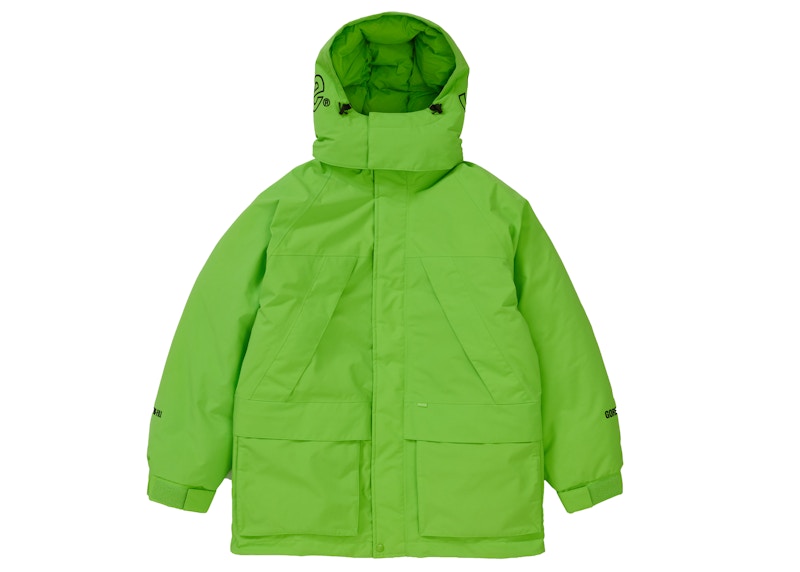 Supreme Gore-Tex 700 ‘Fill Down Parka Lime