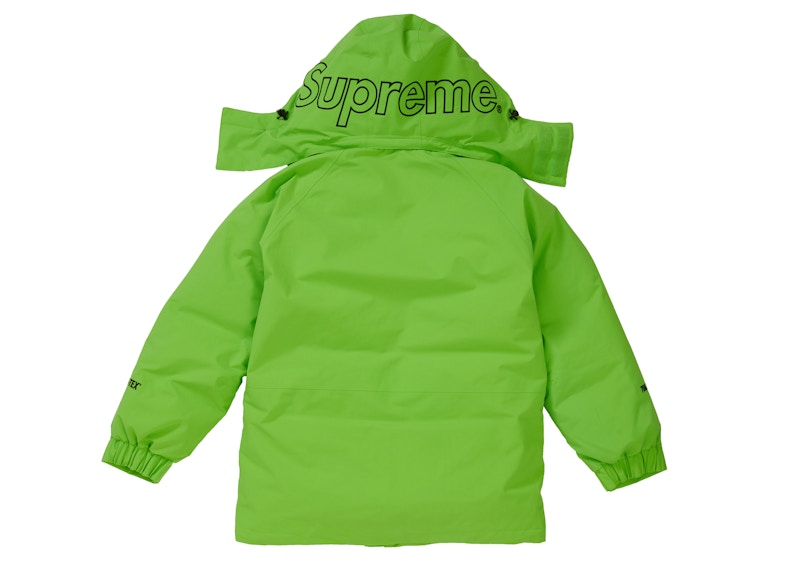 Lookbook "Chaqueta Supreme Gore-Tex 700 Plumón Verde Lima"