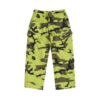 Supreme GORE-TEX Cargo Pant (SS25) Fluorescent Camo