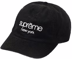Supreme GORE-TEX Corduroy Classic Logo 6-Panel Black Supreme GORE-TEX Corduroy Classic Logo 6-Panel Black