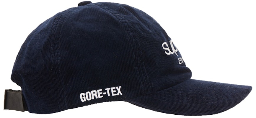 Supreme GORE-TEX Corduroy Classic Logo 6-Panel Navy Order Supreme GORE-TEX Corduroy Classic Logo 6-Panel Navy