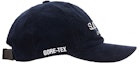 Order Supreme GORE-TEX Corduroy Classic Logo 6-Panel Navy Topi