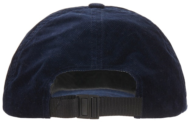 Supreme GORE-TEX Corduroy Classic Logo 6-Panel Navy Topi Lookbook Supreme GORE-TEX Corduroy Classic Logo 6-Panel Navy Topi