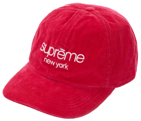 Supreme GORE-TEX Corduroy Logo Klasik 6-Panel Pink Buy Supreme GORE-TEX Corduroy Logo Klasik 6-Panel Pink