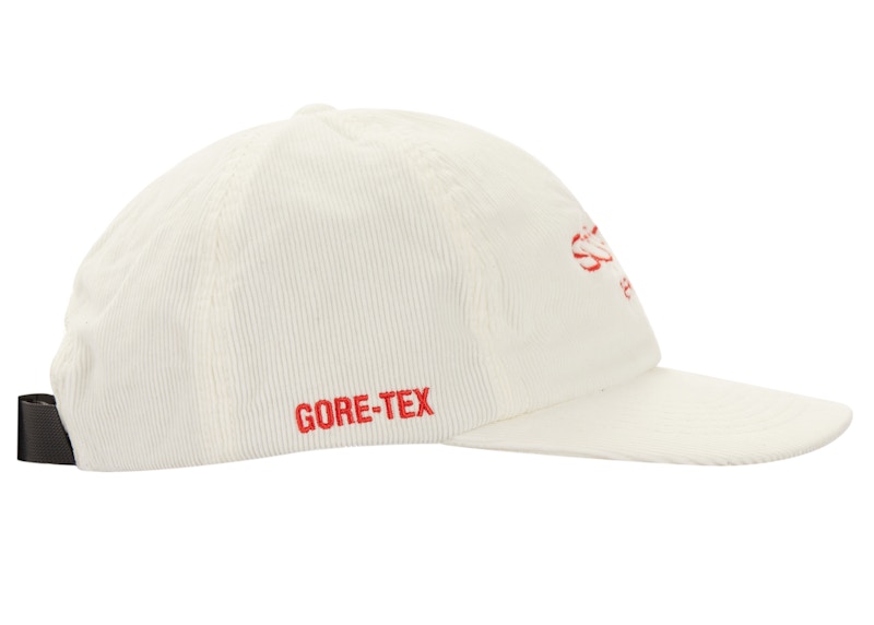 Supreme GORE-TEX Corduroy Classic Logo 6-Panel White 圖 2