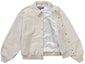 Order Supreme Gore-Tex Infinium WINDSTOPPER Leather Varsity Jacket White