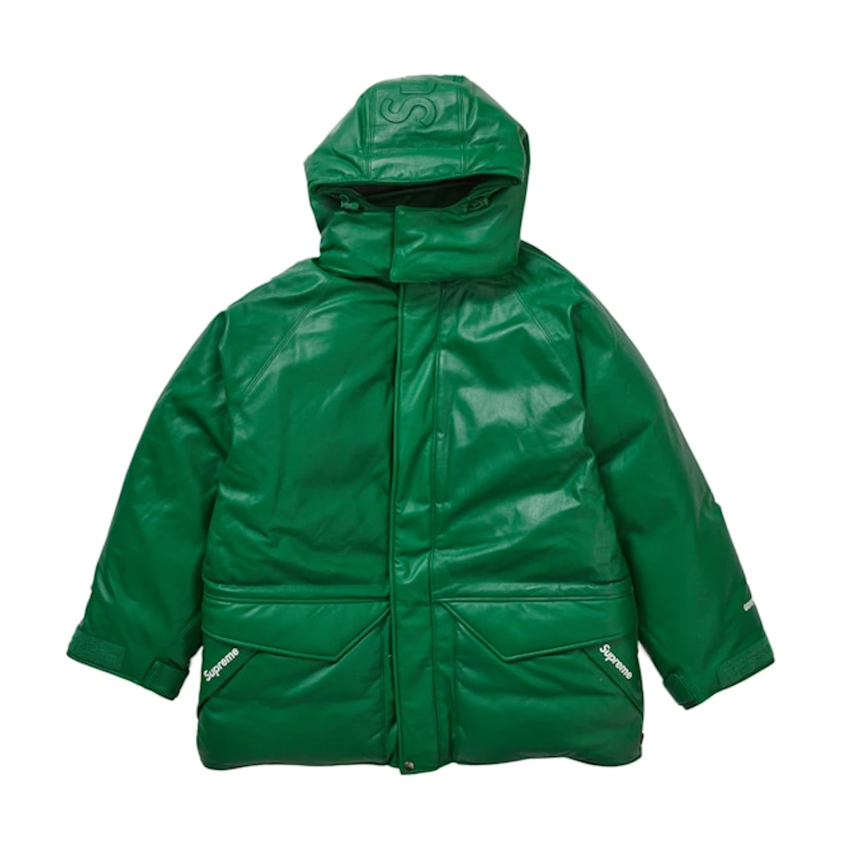 Buy Supreme Gore-Tex Leather 700-Fill Down Parka Green Buy Supreme Gore-Tex Leather 700-Fill Down Parka Green