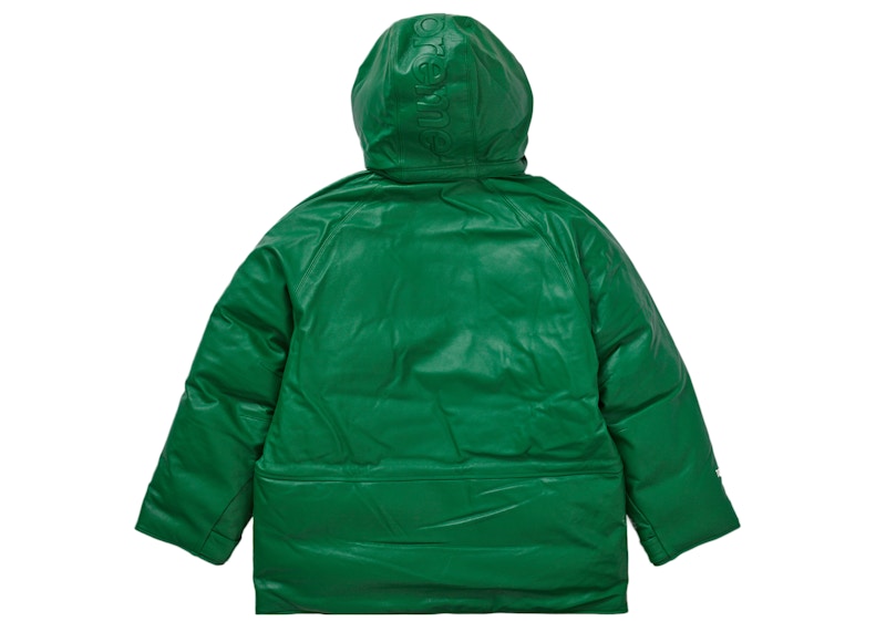 Supreme GTX Leather 700-Fill Down Parka Green 圖 3