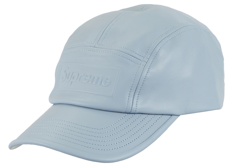 Supreme GORE-TEX Leather Camp Cap 'Grey'