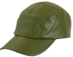 Supreme GORE-TEX Leather Camp Cap 'Olive' Supreme GORE-TEX Leather Camp Cap 'Olive'