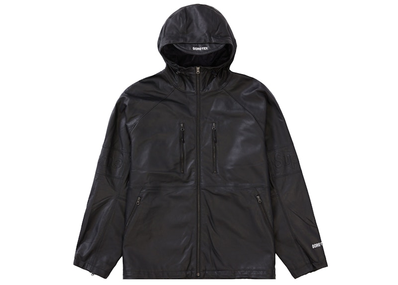 Supreme GORE-TEX Leather Jacket 'Black'