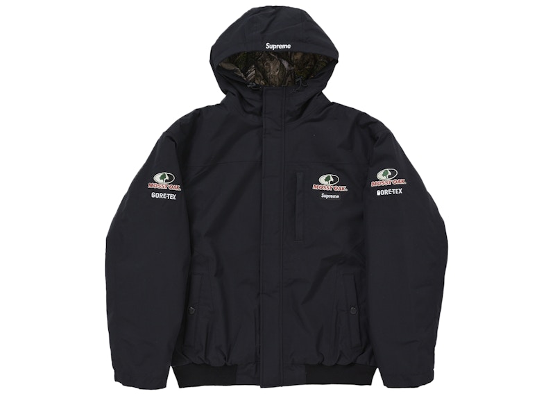 Supreme GORE-TEX Mossy Oak Jacket Black