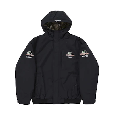 Supreme GORE-TEX Mossy Oak Jacket Black