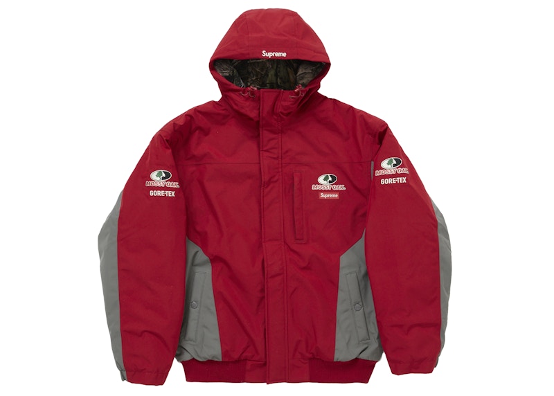 Supreme GORE-TEX Mossy Oak Jacket Red