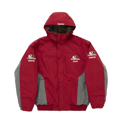 Supreme GORE-TEX Mossy Oak Jacket Red