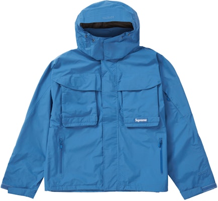 Supreme Gore‑Tex PACLITE Lightweight Shell Jacket Blue