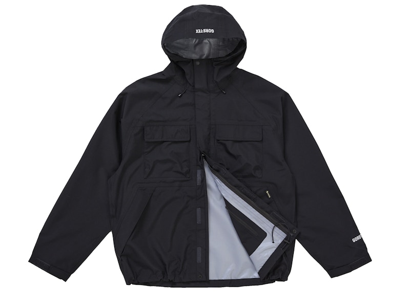 Order 슈프림 고어텍스 쉘 자켓 블랙