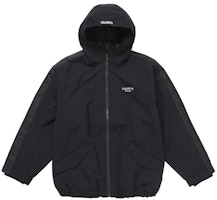 Supreme GORE-TEX Stripe Hooded Jacket Black Supreme GORE-TEX Stripe Hooded Jacket Black