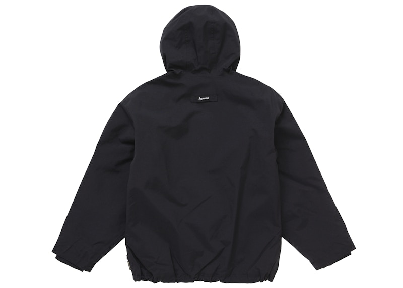Lookbook 슈프림 고어텍스 스트라이프 후드 자켓 블랙