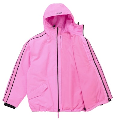 Supreme GORE-TEX 條紋連帽外套 螢光粉紅色 Order Supreme GORE-TEX 條紋連帽外套 螢光粉紅色
